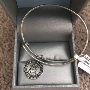 Alex and Ani Saint Christopher bangle